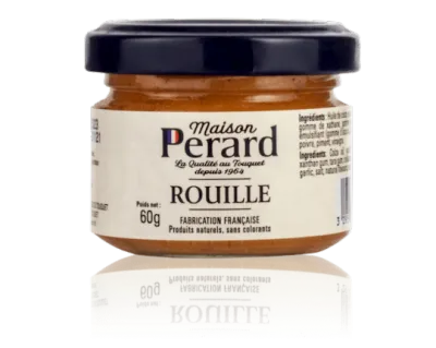 Rouille de la Maison PERARD du Touquet Paris Plage - 60g - La sauce traditionnelle pour sublimer vos plats de fruits de mer
