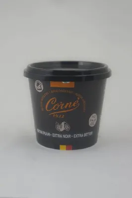 Pâte à Tartiner Chocolat Extra Noir Corne 200g